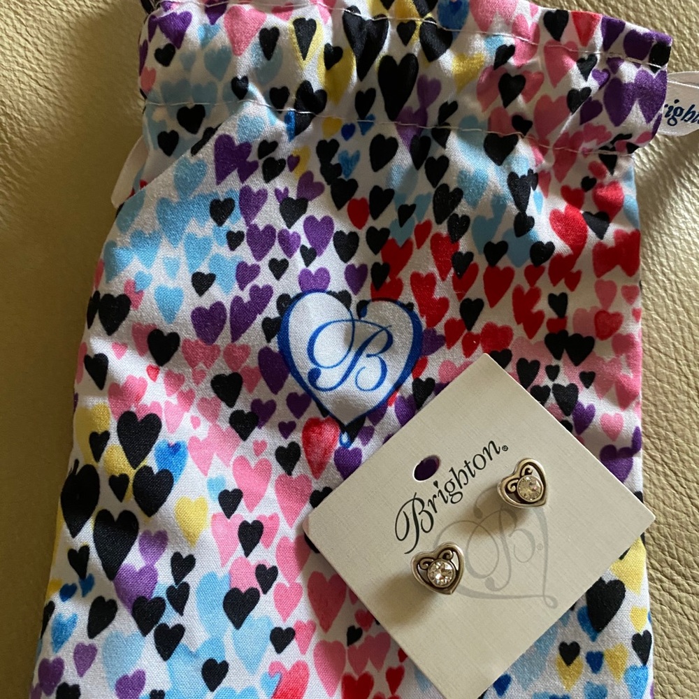 Brighton heart shaped earrings